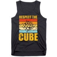 Respect The Cube Puzzle Speed Cubing Tank Top