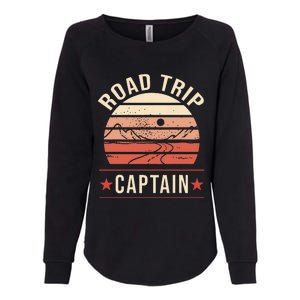 Road Trip Captain Womens California Wash Sweatshirt