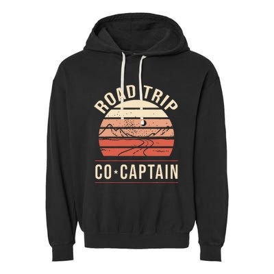 Road Trip Co Captain Road Trip Garment-Dyed Fleece Hoodie