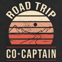 Road Trip Co Captain Road Trip 7 Panel Mesh Trucker Snapback Hat