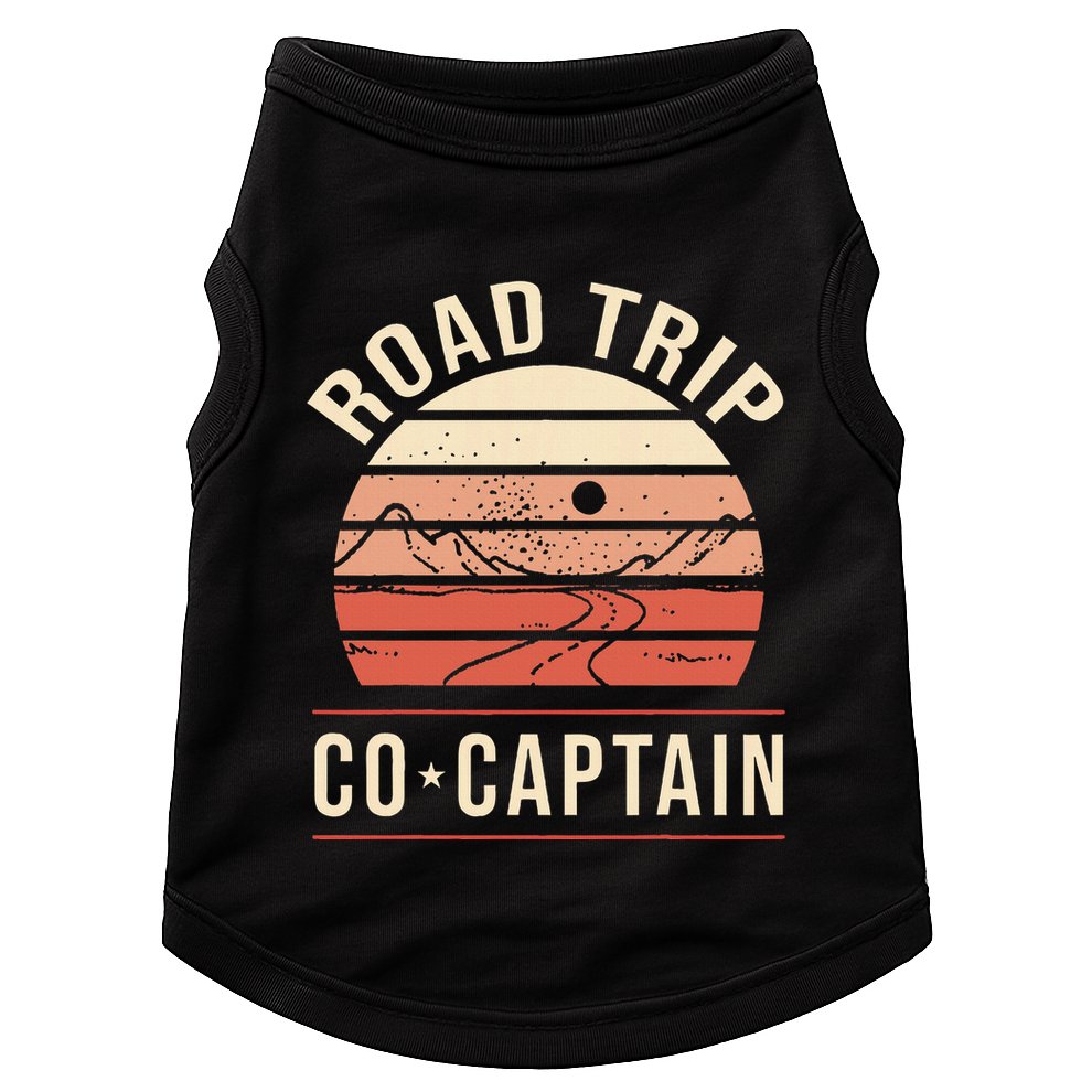 Road Trip Co Captain Road Trip Doggie Tank