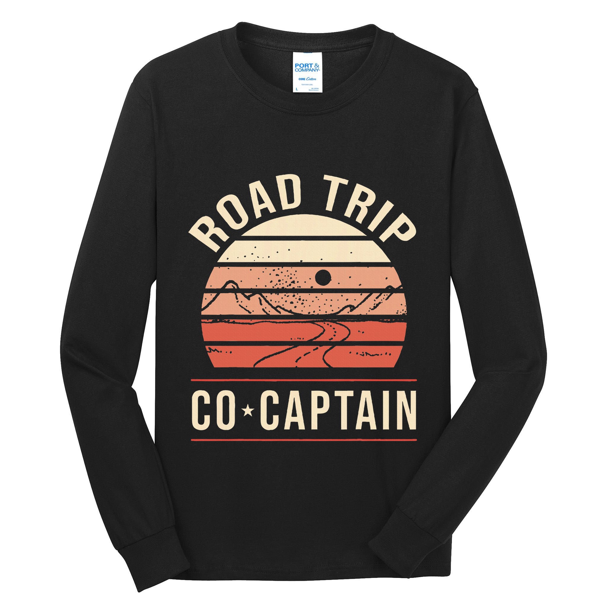 Road Trip Co Captain Road Trip Tall Long Sleeve T-Shirt