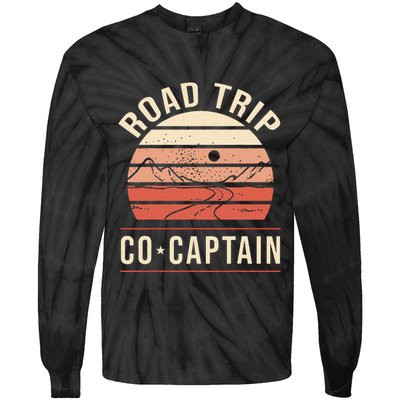 Road Trip Co Captain Road Trip Tie-Dye Long Sleeve Shirt