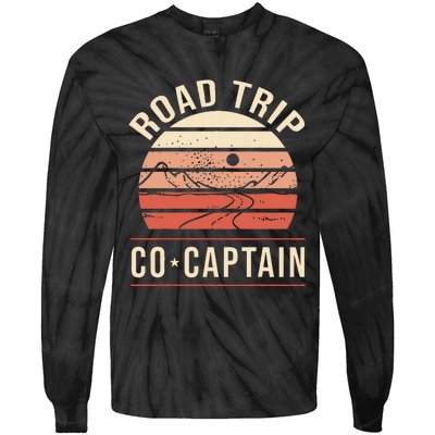 Road Trip Co Captain Road Trip Tie-Dye Long Sleeve Shirt