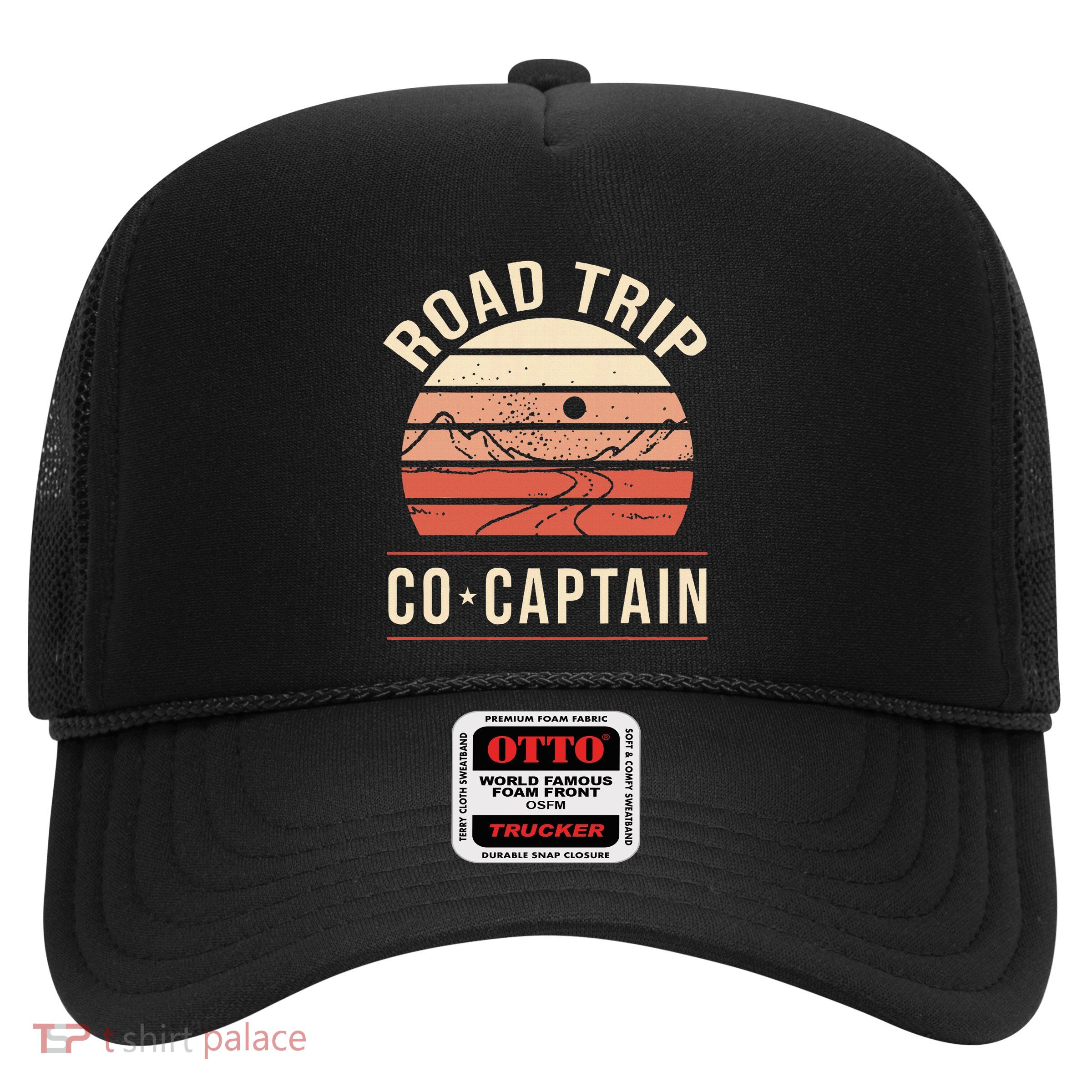 Road Trip Co Captain Road Trip Trucker Hat