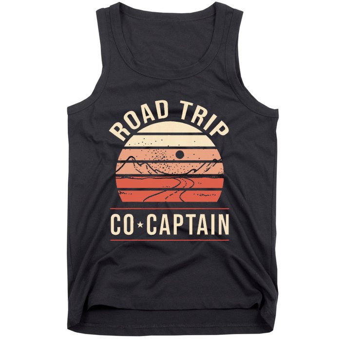 Road Trip Co Captain Road Trip Tank Top