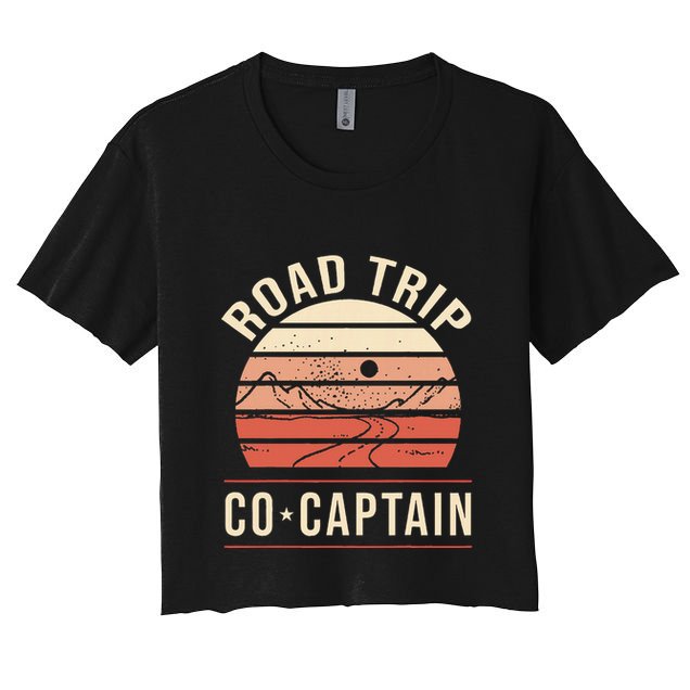 Road Trip Co Captain Road Trip Crop Top