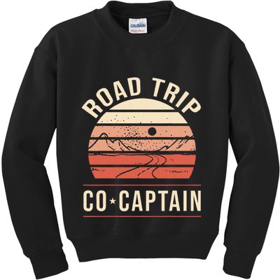 Road Trip Co Captain Road Trip Kids Sweatshirt