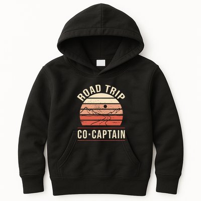 Road Trip Co Captain Road Trip Kids Hoodie