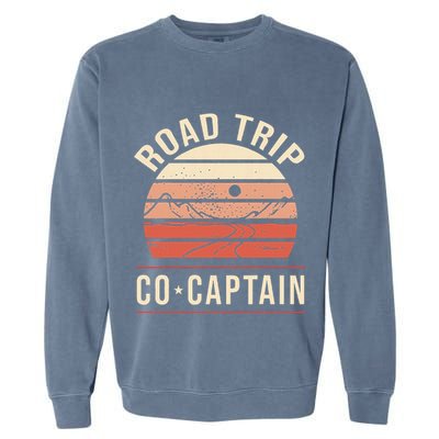 Road Trip Co Captain Road Trip Garment-Dyed Sweatshirt