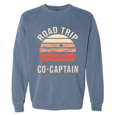 Road Trip Co Captain Road Trip Garment-Dyed Sweatshirt