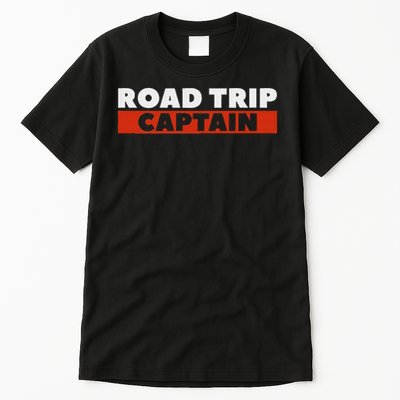 Road Trip Captain Summer Travel Adventure Lover Tall T-Shirt