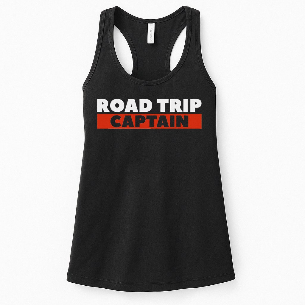 Road Trip Captain Summer Travel Adventure Lover Womens Tank Top