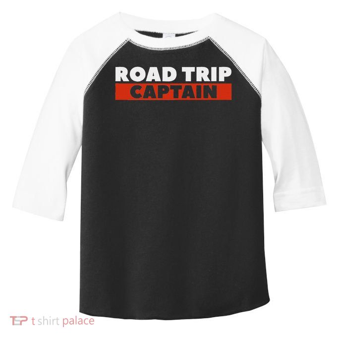 Road Trip Captain Summer Travel Adventure Lover Toddler Fine Jersey T-Shirt