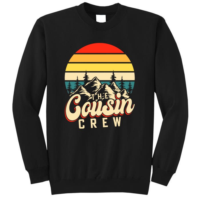 Retro The Cousin Crew Wilderness Camping Addiction Sweatshirt