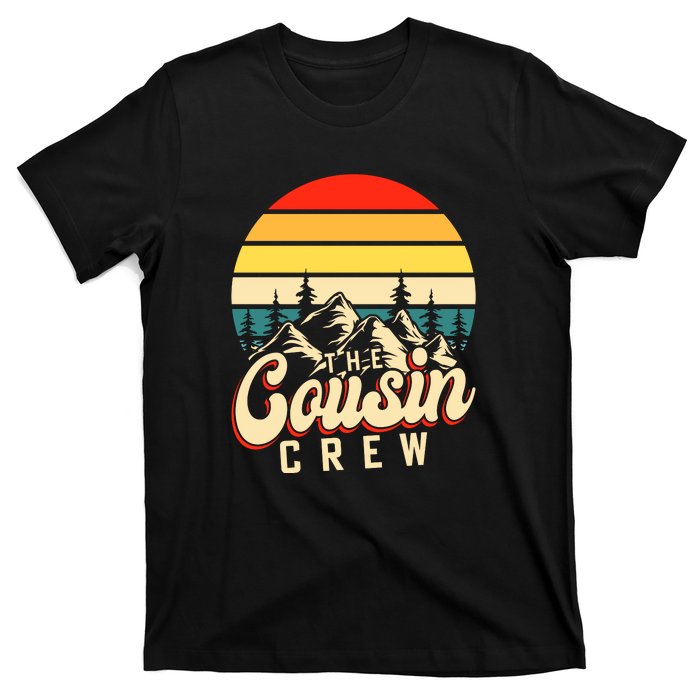 Retro The Cousin Crew Wilderness Camping Addiction T-Shirt