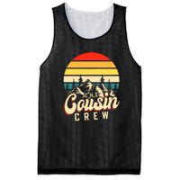 Retro The Cousin Crew Wilderness Camping Addiction Mesh Reversible Basketball Jersey Tank