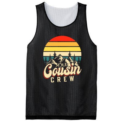 Retro The Cousin Crew Wilderness Camping Addiction Mesh Reversible Basketball Jersey Tank