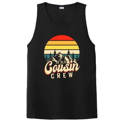 Retro The Cousin Crew Wilderness Camping Addiction PosiCharge Competitor Tank