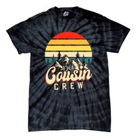 Retro The Cousin Crew Wilderness Camping Addiction Tie-Dye T-Shirt