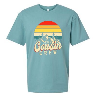 Retro The Cousin Crew Wilderness Camping Addiction Sueded Cloud Jersey T-Shirt