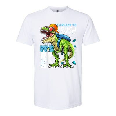 Ready To Crush PreK T Rex Dinosaur Back To School Boy Gift Softstyle CVC T-Shirt