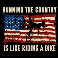 Running The Country Is Like Riding A Bike Sweatshirt