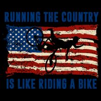 Running The Country Is Like Riding A Bike Mug