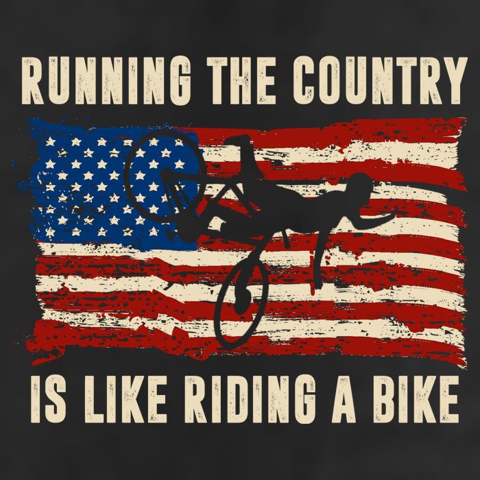 Running The Country Is Like Riding A Bike Beanie