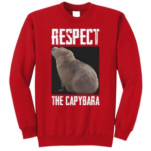 Respect The Capybara Sweatshirt