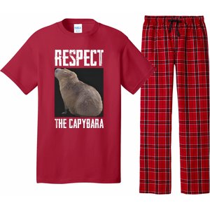 Respect The Capybara Pajama Set