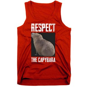 Respect The Capybara Tank Top