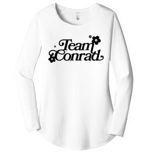 Retro Team Conrad Logo Women's Perfect Tri Tunic Long Sleeve Shirt