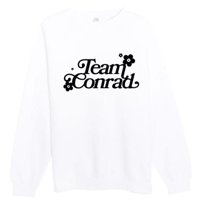 Retro Team Conrad Logo Premium Crewneck Sweatshirt