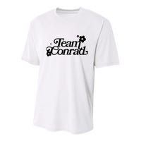 Retro Team Conrad Logo Youth Performance Sprint T-Shirt