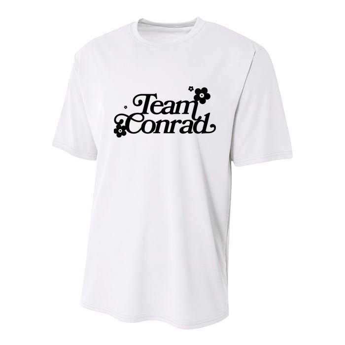 Retro Team Conrad Logo Youth Performance Sprint T-Shirt