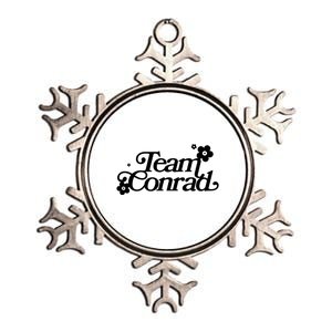 Retro Team Conrad Logo Metallic Star Ornament