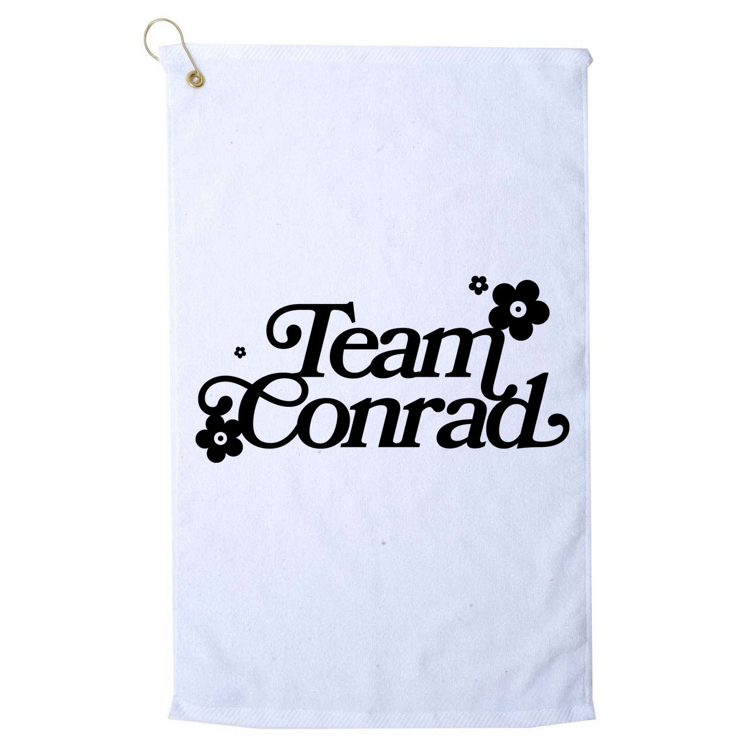 Retro Team Conrad Logo Golf Towel