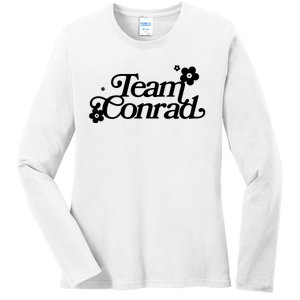 Retro Team Conrad Logo Ladies Long Sleeve Shirt