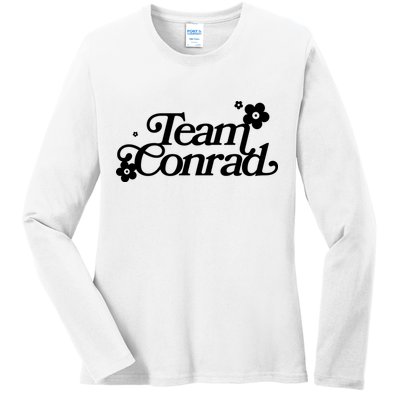 Retro Team Conrad Logo Ladies Long Sleeve Shirt
