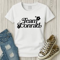 Retro Team Conrad Logo Womens T-Shirt
