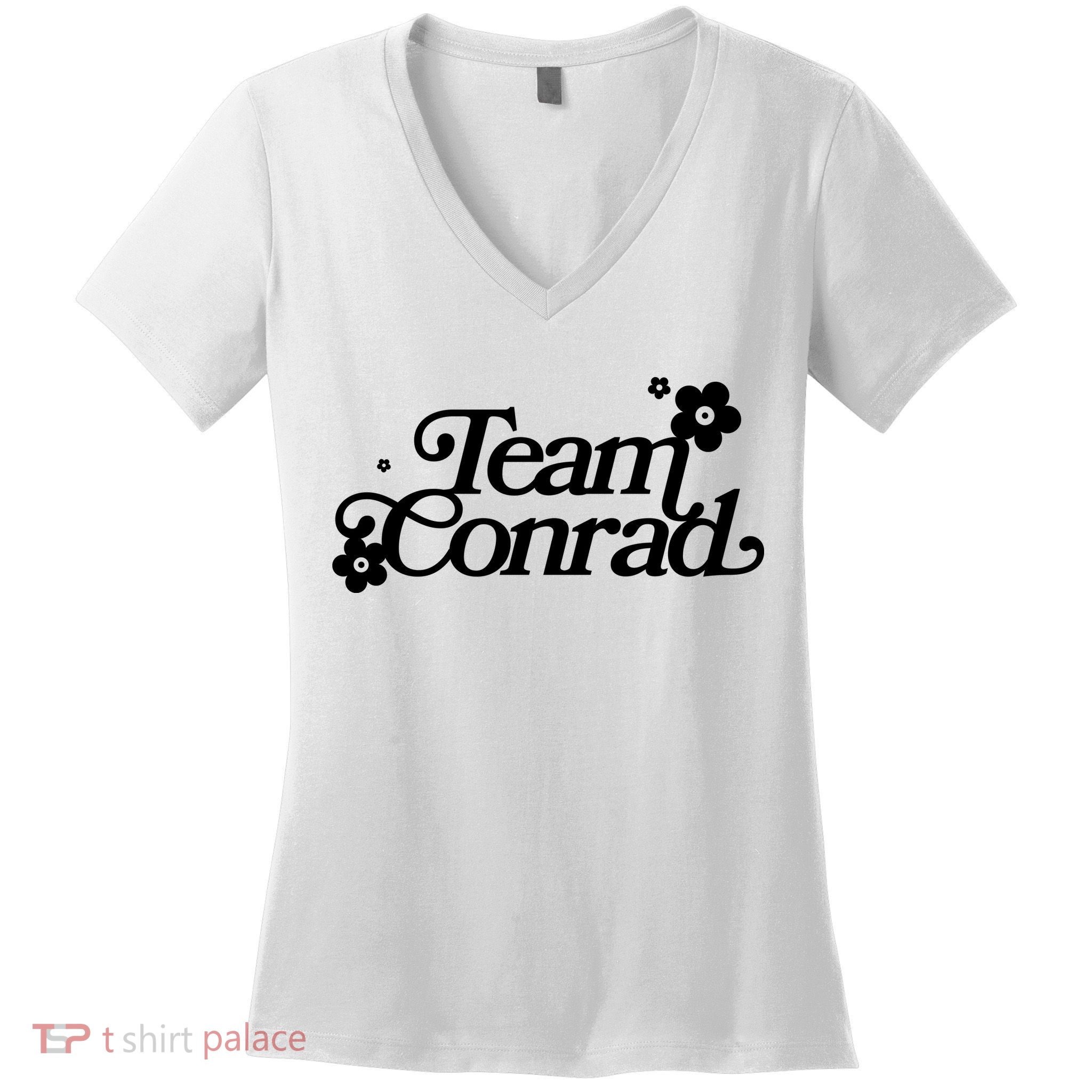 Retro Team Conrad Logo Women's V-Neck T-Shirt