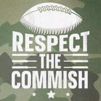 Respect The Commish Fantasy Football Commish Legacy Tie Dye Trucker Hat