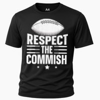 Respect The Commish Fantasy Football Commish Performance Shirt