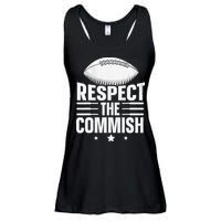 Respect The Commish Fantasy Football Commish Ladies Essential Flowy Tank
