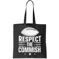 Respect The Commish Fantasy Football Commish Bag