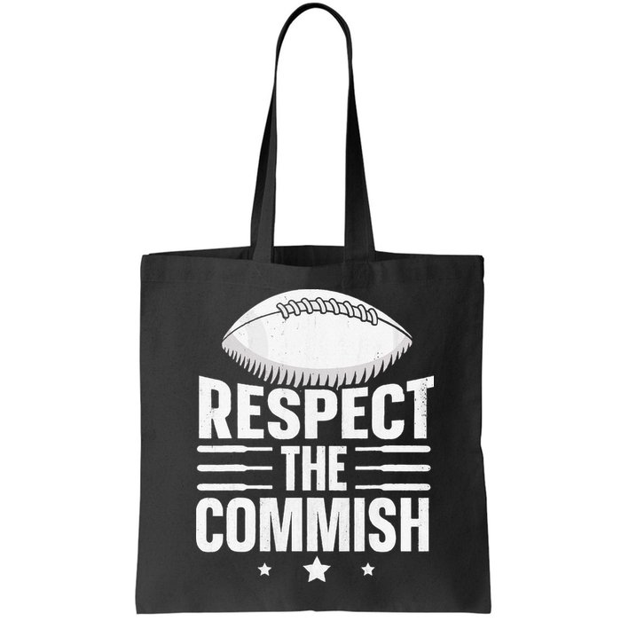 Respect The Commish Fantasy Football Commish Bag