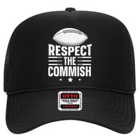Respect The Commish Fantasy Football Commish Hat