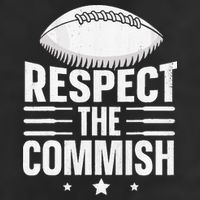 Respect The Commish Fantasy Football Commish Golf Towel