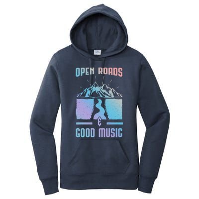 Road Trip Camping Vacation Summer Crew Travel Music Lover Meaningful Gift Women's Pullover Hoodie